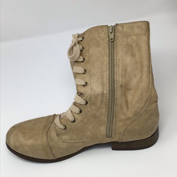 Mossimo Distressed Combat Boots sz 9.5 - Picture 7 of 9